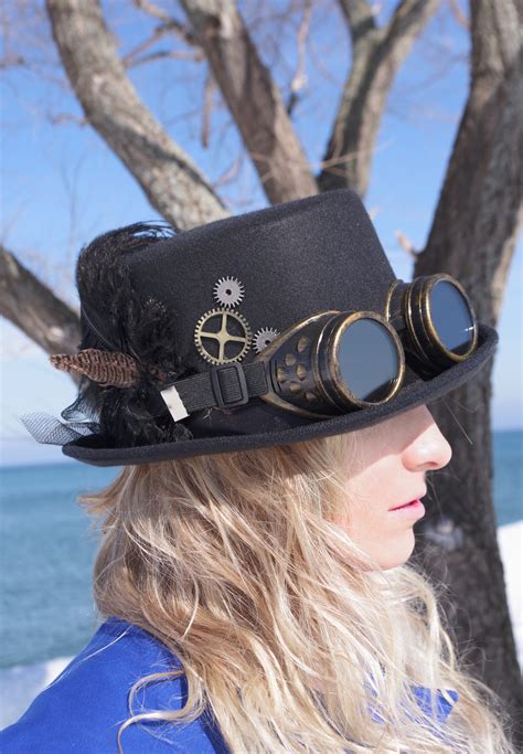 black steampunk hat|steampunk hats for women.